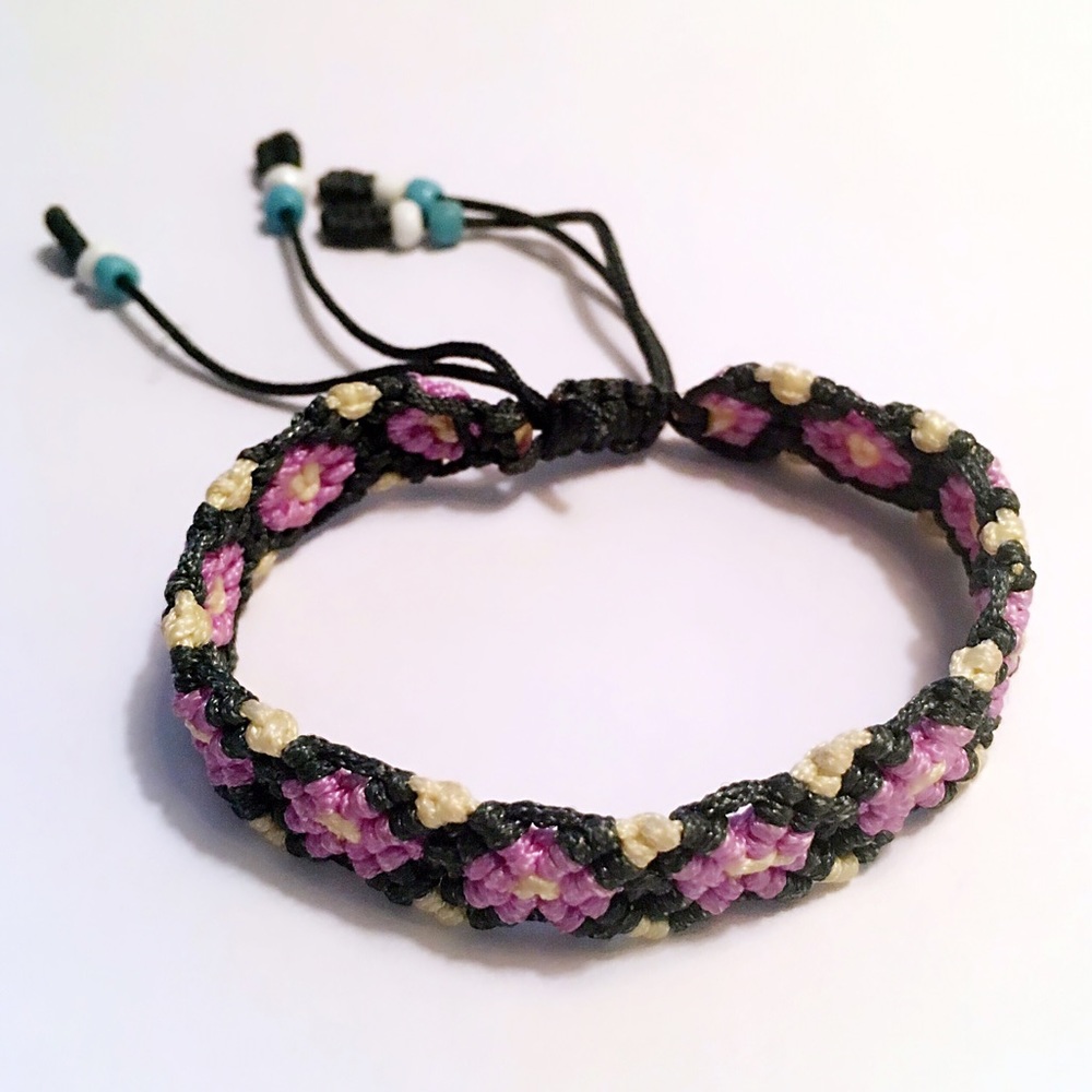 Handmade woven bangle