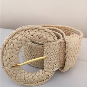 Lilly Pulitzer Sullivan Belt in Natural