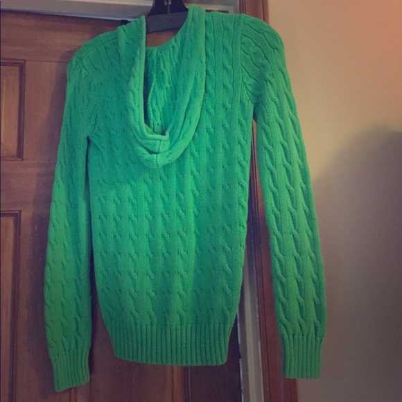 Green Ralph Lauren zip jacket - Picture 2 of 2