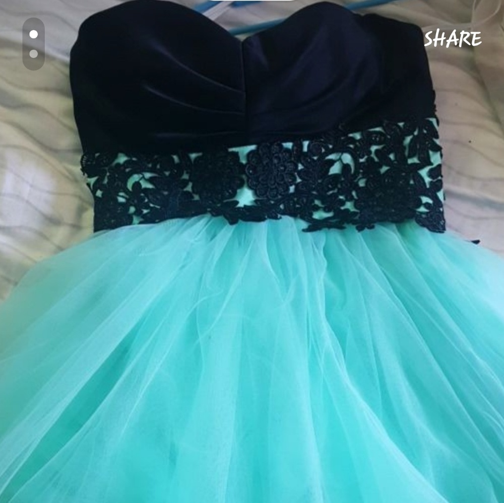 Corset back prom dress