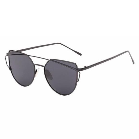 THE EDGY SHOP Accessories - Brow Bar Aviator Sunglasses