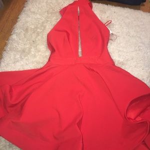 NWT Cherry Red Formal Gown