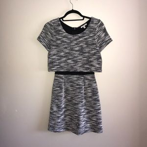 Faux Two-Piece Dress
