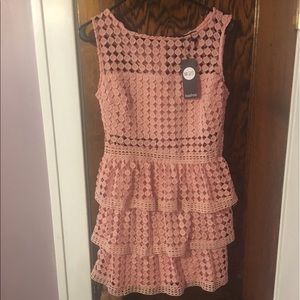 90's Vibe Pink Dress