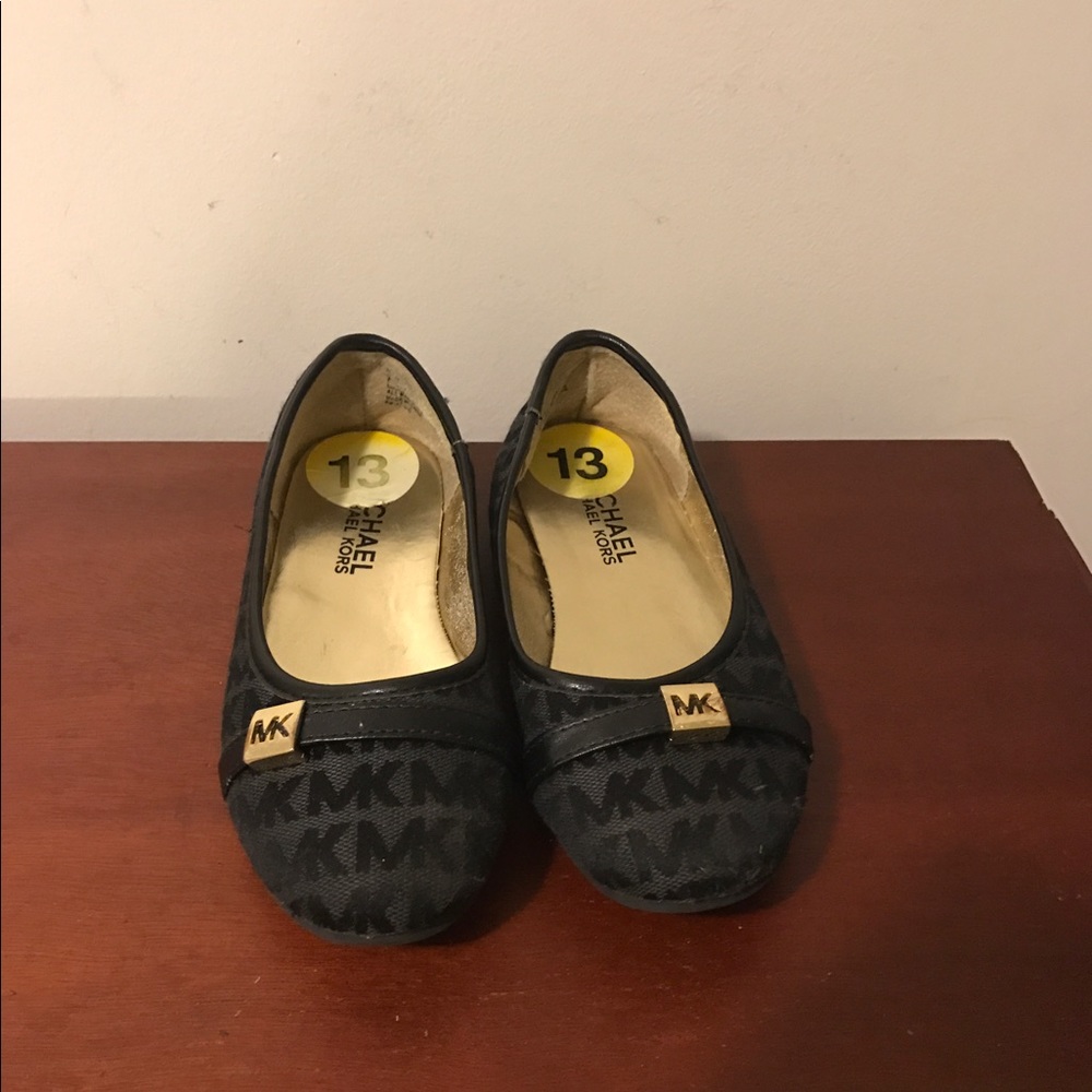 Michael Kors girl flats size 13
