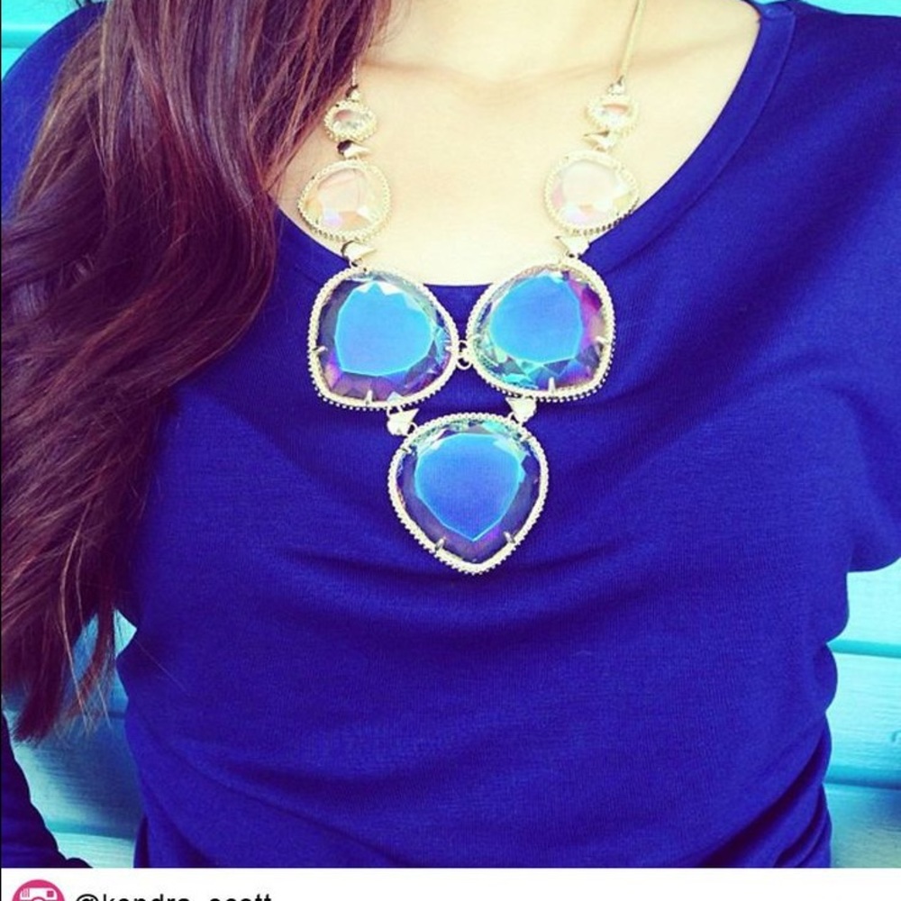 Kendra Scott Rebecca statement necklace