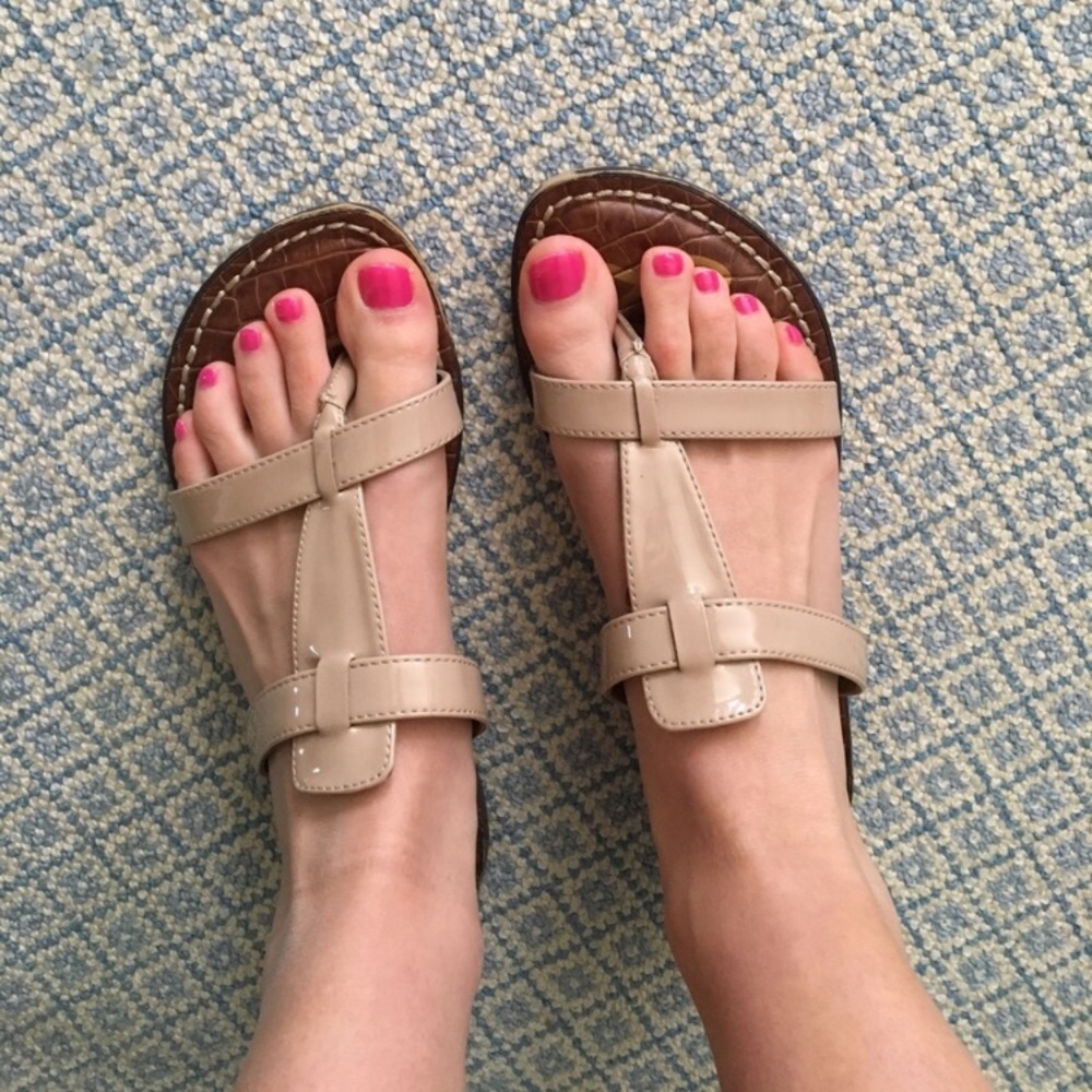 Sam Edelman nude sandals