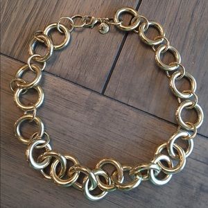 J. Crew Gold Chain Link Necklace