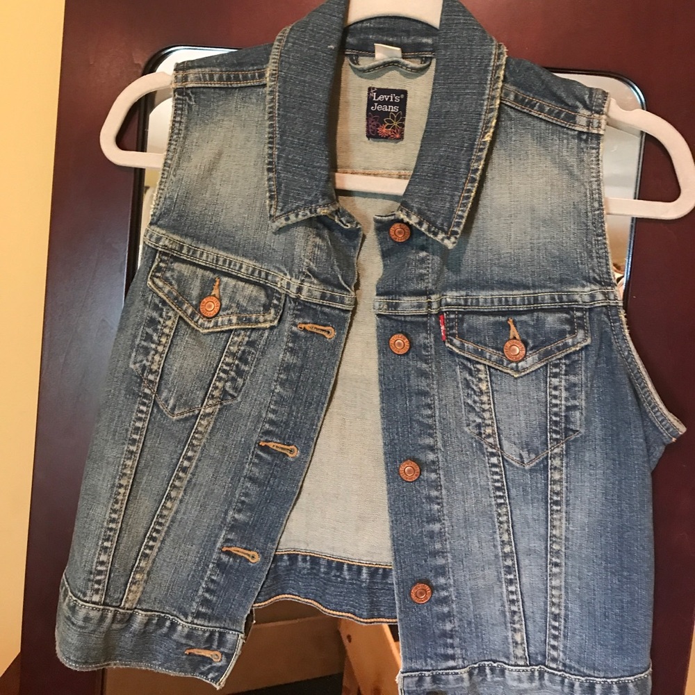 Levi denim vest