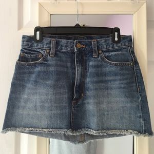 Free People Denim Skirt