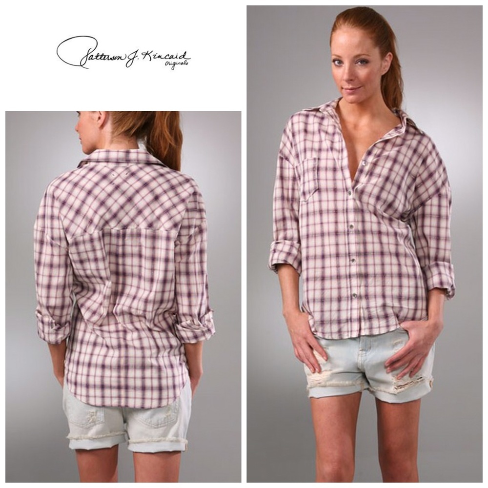 PJK Patterson J Kincaid "John's Plaid" button down