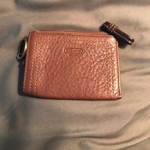 Coach Leather Skinny ID case