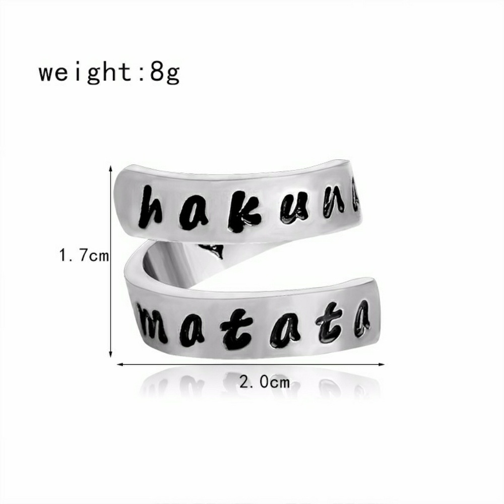 Disney Hakuna Matata Wrap Silver Ring - Picture 6 of 7