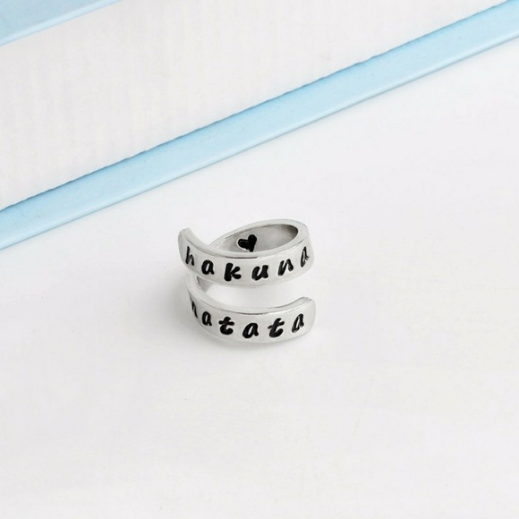 Disney Hakuna Matata Wrap Silver Ring - Picture 3 of 7