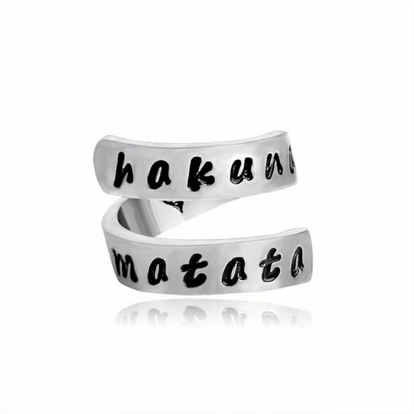 Disney Hakuna Matata Wrap Silver Ring - Picture 2 of 7
