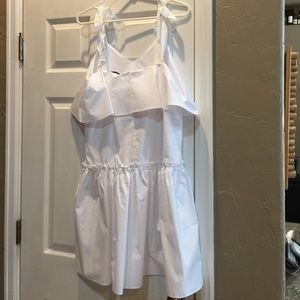 English Factory Dresses - English Factory Woven White Dress English Factory Dresses - English Factory Woven White Dress