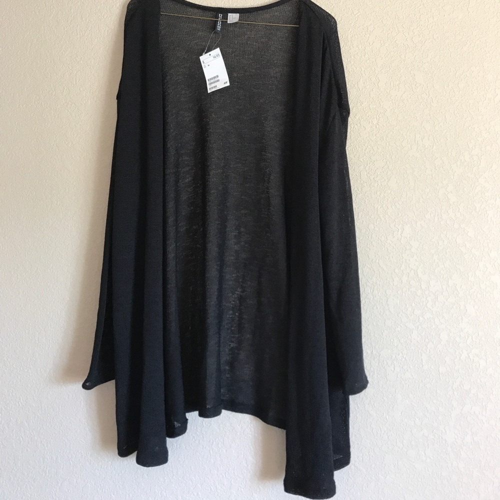 NWT H&M Divided black cardigan