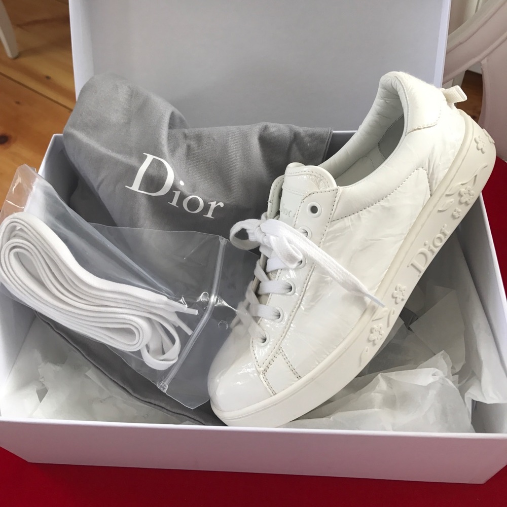 Dior Sneakers "Crinkled Lambsk"
