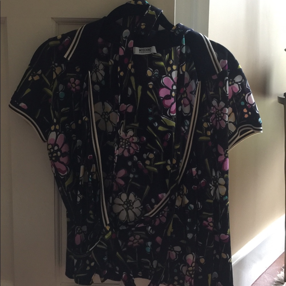 Moschino Cheap and Chic Wrap Top