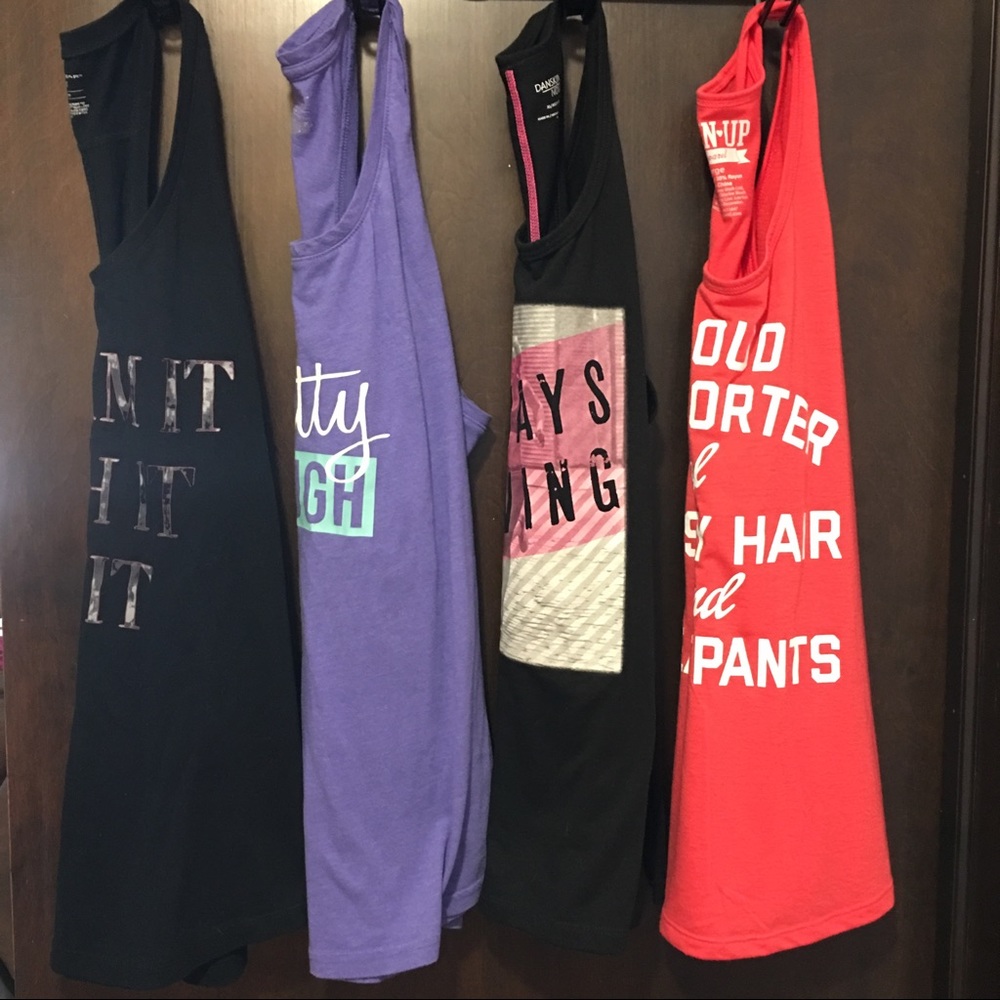 Athletic workout tanks. XL buy one or all.