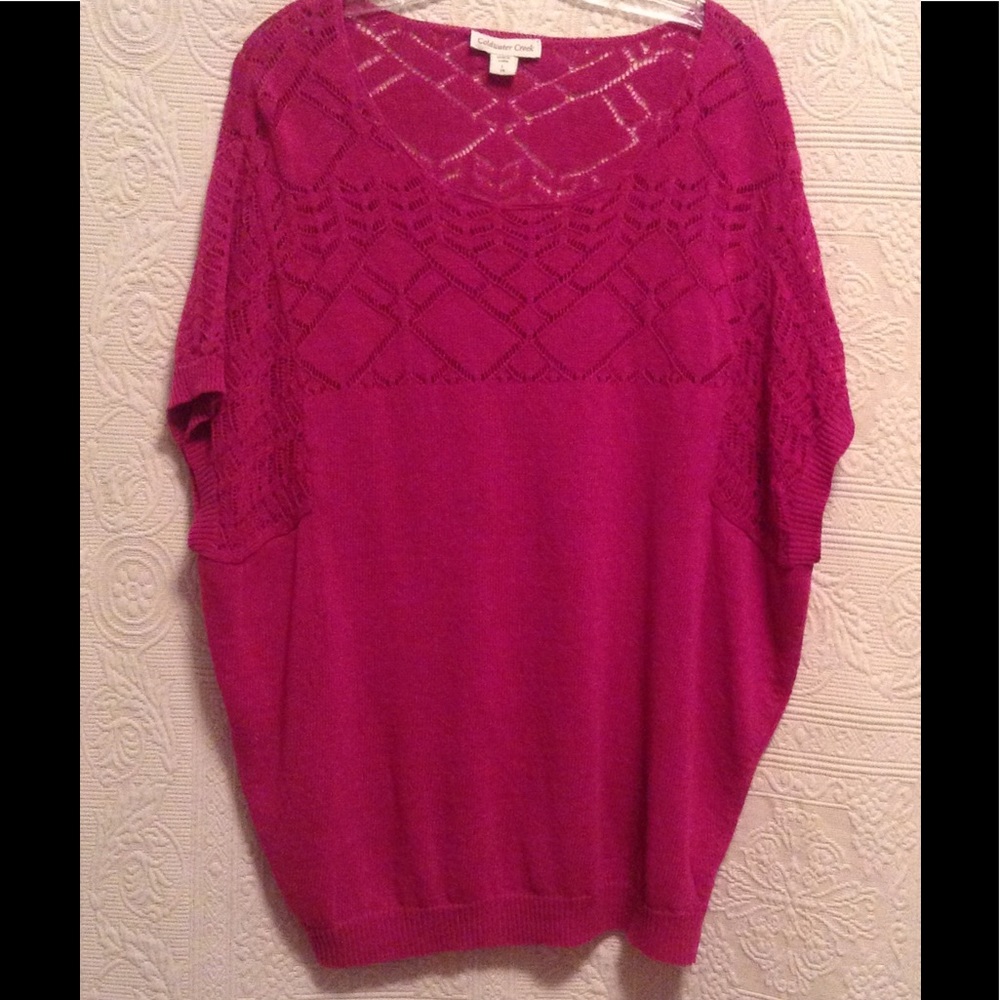 Linen and nylon comfy top