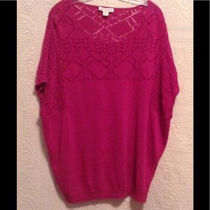 Linen and nylon comfy top