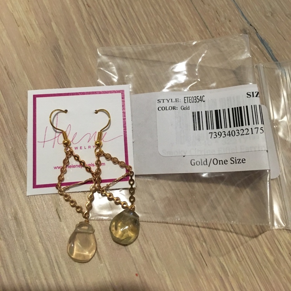 Hanging earrings