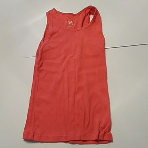 Coral justice tank top