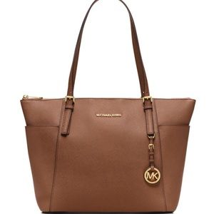 Michael Kors large top zip tote