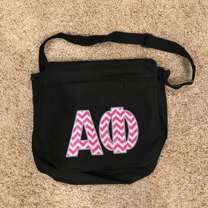 Alpha phi messenger bag brand new