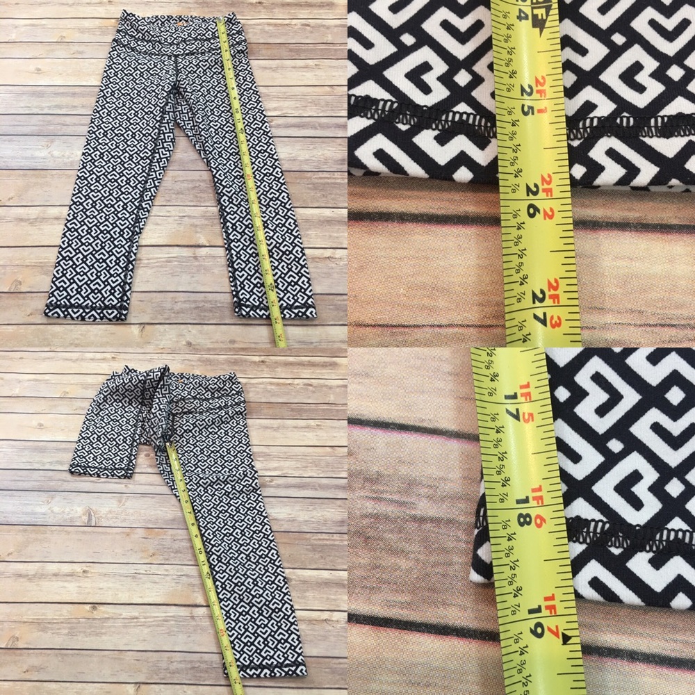 SOLD 🌴XS Lucy Hatha Cropped Yoga Printed Legging - Picture 2 of 7