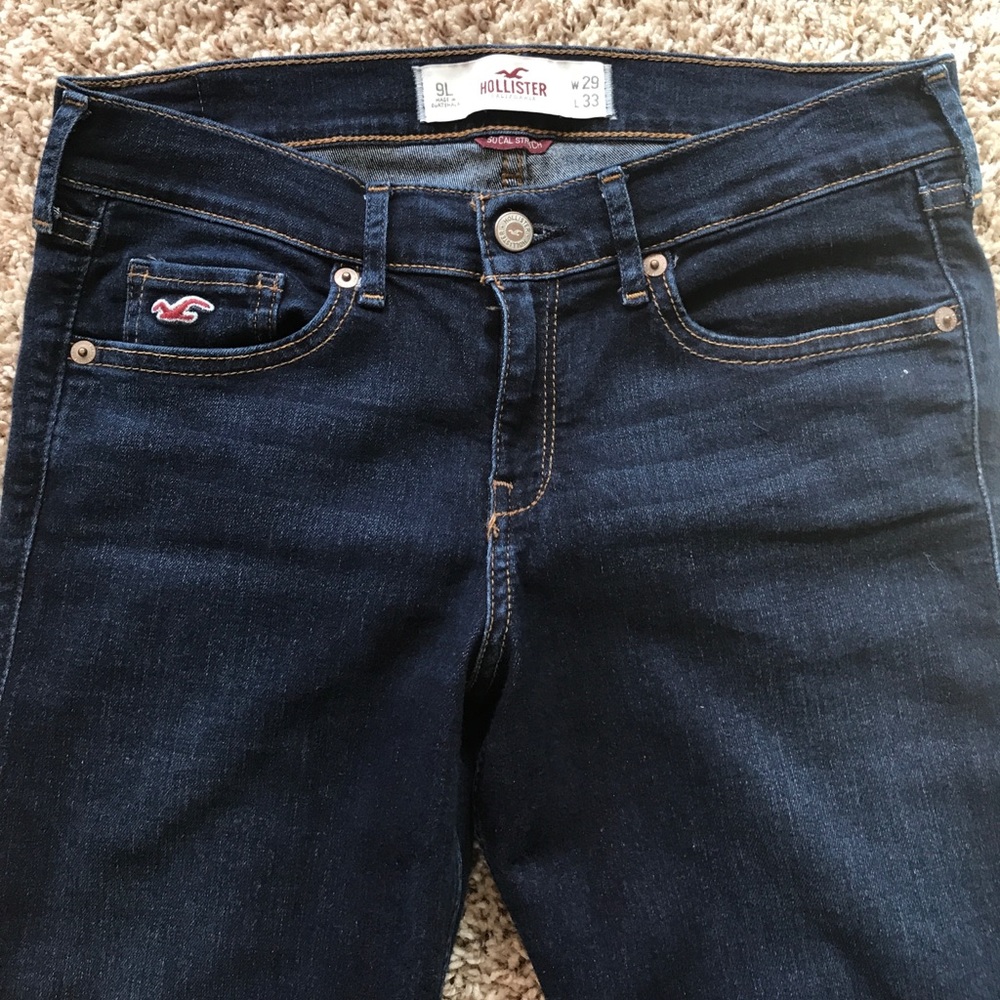 Hollister Dark Wash Social Stretch
