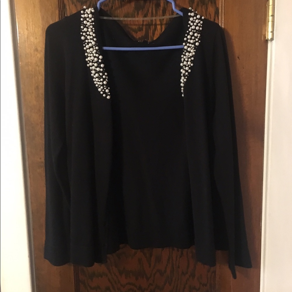 Beaded cardigan