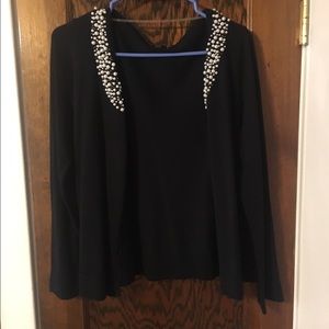 Beaded cardigan