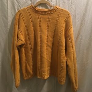 Mustard sweater