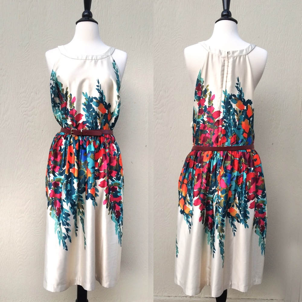 Sold! Modcloth Whats the Zeal Dress in Flower Box - Picture 4 of 5