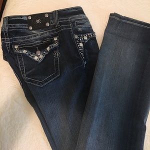 Worn once Miss Me embellished jeans.