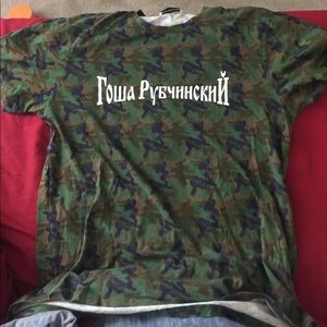 Gosha camo shirt