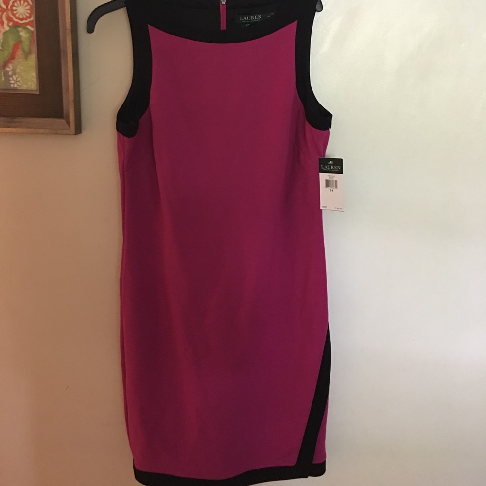 Fuchsia pink dress