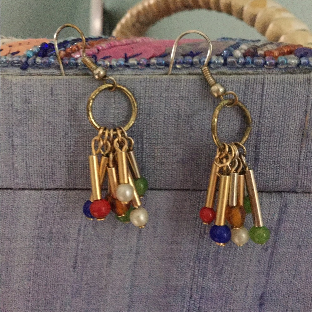 Colorful earrings