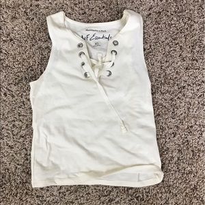 Lace Up Tank Size XS