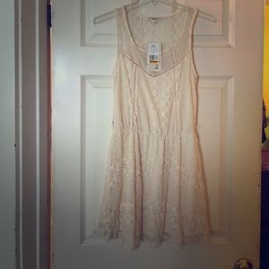 Cream colored dress(new)