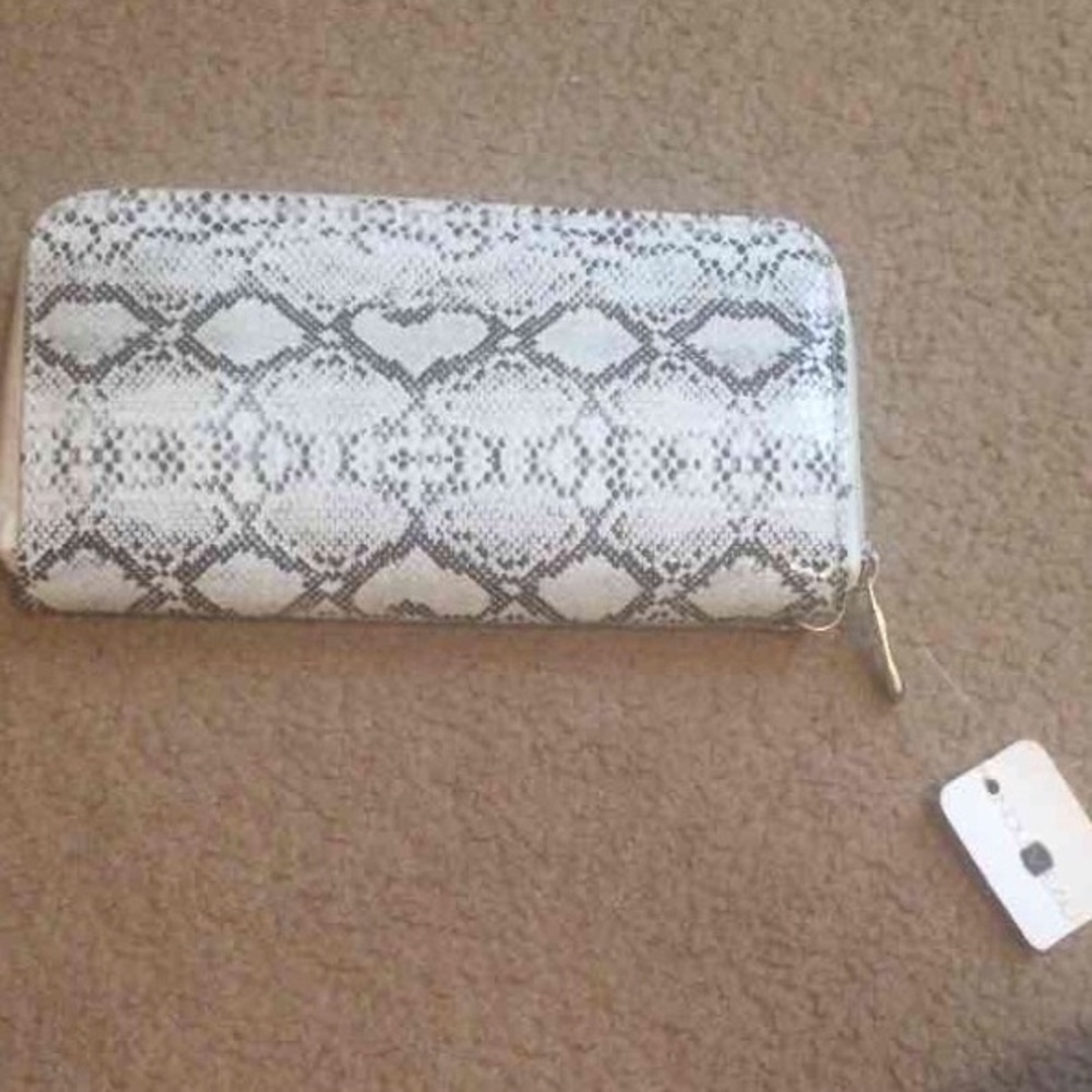 Fake snake skin wallet
