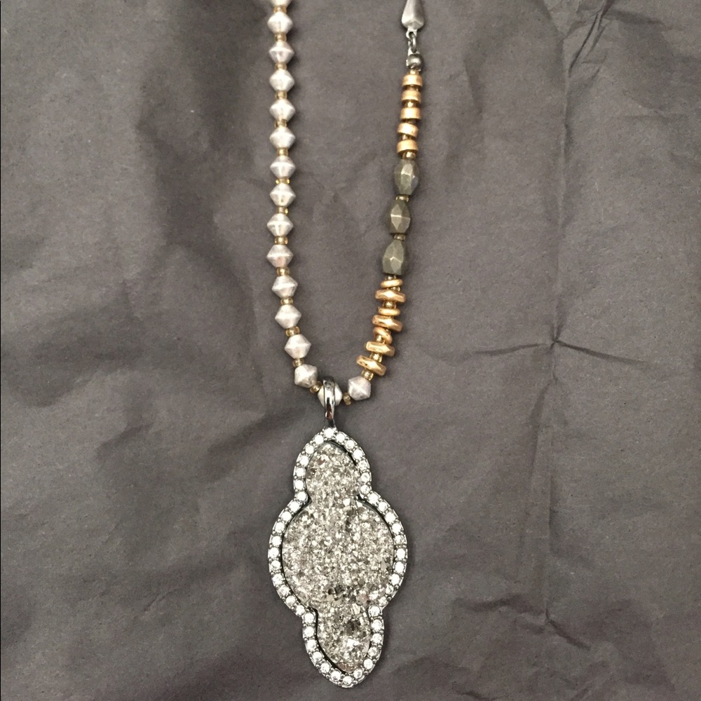Stella & Dot Relic Pendant Necklace