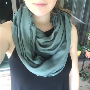 Teal World Market Infiniti scarf