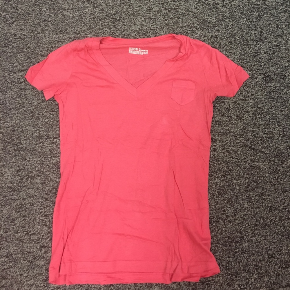 Short sleeve v neck