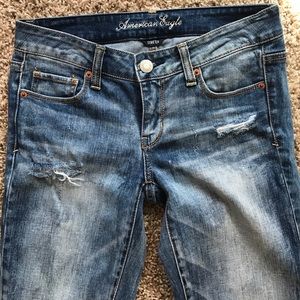 American Eagle Skinny Stretch Light Wash