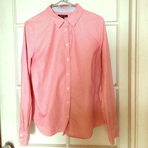 LANDS'END perfect contrition button up :)