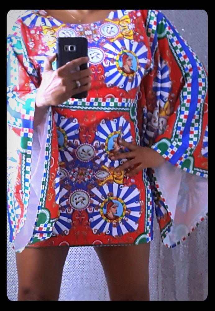 NWT... SUPER STATEMENT EVENING MINI DRESS