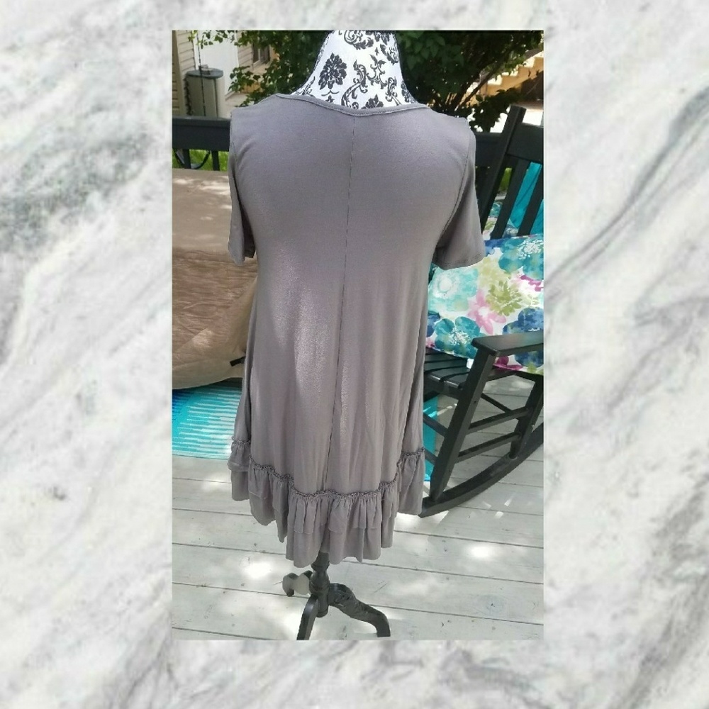 GANACHE DOUBLE RUFFLE TUNIC - Picture 3 of 4